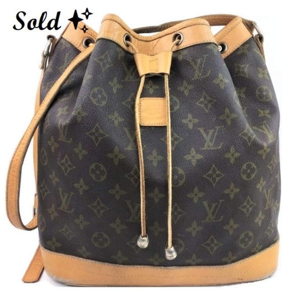Louis Vuitton Handbags - SOLD - Vintage 1970s Louis Vuitton Noe Monogram